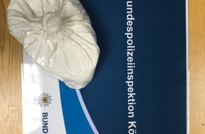 Bundespolizeidirektion Sankt Augustin: BPOL NRW: Bundespolizei beschlagnahmt knapp ein Kilogramm Amphetamine