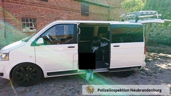 Polizeiinspektion Neubrandenburg: POL-NB: Diebstahl eines VW T5