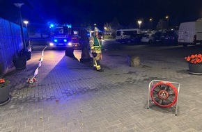 Feuerwehr Weinheim: FW Weinheim: Brennender Müllsack im Betreuungszentrum sorgt für Feuerwehreinsatz