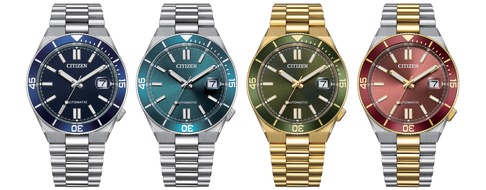Citizen Watch Europe GmbH: Citizen Tsuyosa Shore / Urbane Stahluhr im Diver-Style
