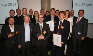 djp - Deutscher Journalistenpreis: Deutscher Journalistenpreis: djp-Trophäen für den Spiegel, Die Zeit, Capital, Süddeutsche Zeitung und Handelsblatt (FOTO)