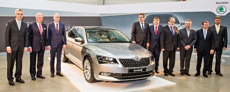 Skoda Auto Deutschland GmbH: SKODA erweitert Standort Kvasiny; tschechische Regierung investiert in Infrastruktur der Region (FOTO)