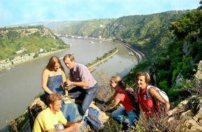 ideemedia: Loreley folgt auf dem Rheinsteig himmlischen Signalen / Morgen Eröffnung des neuen Fernwanderweges