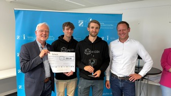 Modulare Holzbausteine, ein Wassermanagementkonzept und ein Assistenzsystem für Bagger gewinnen Innovationspreis „Building Outside The Box“ 2025
