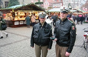 Polizeidirektion Göttingen: POL-GOE: (05) Weihnachtszeit: Polizei verstärkt Präsenz