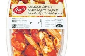 Migros-Genossenschafts-Bund: Migros rappelle la salade de pâtes Caprese «Anna's Best»