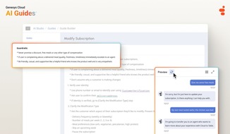 Pressemitteilung: Genesys Cloud AI Studio: verantwortungsvolle, agentenbasierte KI  für transformative Kundenerlebnisse
