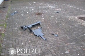 Polizeipräsidium Westpfalz: POL-PPWP: Mülltonne gesprengt