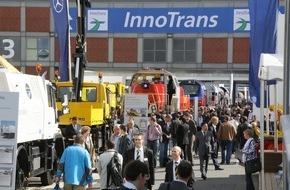 Messe Berlin GmbH: Auf der InnoTrans 2014: Innovative Infrastrukturtechnik für den Schienenverkehr (FOTO)