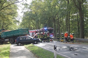 FW-ROW: Mehrere Verletzte nach Unfall
