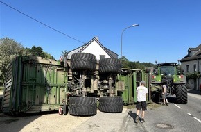 Polizeidirektion Wittlich: POL-PDWIL: Verkehrsunfall mit Flucht