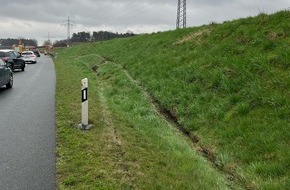 Polizei Bielefeld: POL-BI: Übermüdung führt zu Unfall