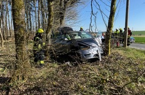 Feuerwehren VG Westerburg: FW VG Westerburg: Mutter und Kleinkind verunfallen mit Elektrofahrzeug - Rauchentwicklung ruft Feuerwehr auf den Plan