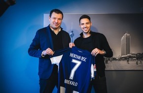 HERTHA BSC GmbH & Co. KGaA&nbsp;&nbsp;: Hertha BSC verpflichtet Josip Brekalo