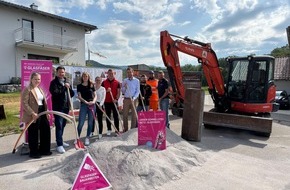 Deutsche Telekom AG: Spatenstich in Schwarzach: Telekom startet Glasfaserausbau