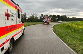 Polizeidirektion Landau: POL-PDLD: Motorradfahrer bei Unfall schwer verletzt