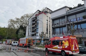 Feuerwehr Weinheim: FW Weinheim: Feuerwehr Weinheim im Einsatz bei Wasserschaden in der Grundelbachstra&szlig;e