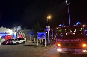Freiwillige Feuerwehr Osterholz-Scharmbeck: FW Osterholz-Scharm.: Dachstuhlbrand