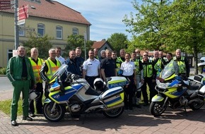 Polizeiinspektion Verden / Osterholz: POL-VER: Erfolgreicher Motorrad-Aktionstag am 14.05.23 bei bestem Wetter Gemeinsame Aktion der Polizeiinspektionen Verden/Osterholz und Diepholz