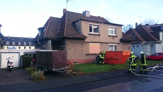 Feuerwehr Recklinghausen: FW-RE: Gasleitung beschädigt