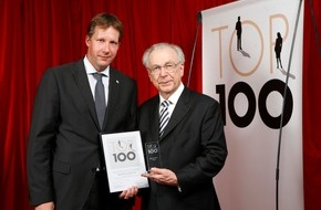 Drooms GmbH: Data Room Services erneut als Top-Innovator ausgezeichnet (Mit Bild) / Lothar Späth verleiht dem Anbieter für virtuelle Datenräume für sein herausragendes Innovationsmanagement das Gütesiegel "Top 100"