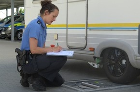 Polizeipr&auml;sidium Mittelhessen - Pressestelle: Mittelhessen: WETTERAUKREIS: Wetterauer Verkehrsdienst bietet mit Aktion "Safe Holiday" Service f&uuml;r Campingurlauber
