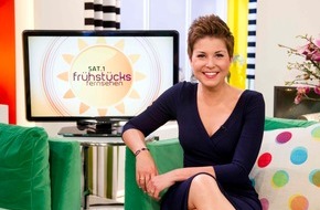 SAT.1: Vanessa Blumhagen ab Juli 2013 Society-Expertin beim SAT.1-Frühstücksfernsehen (BILD)