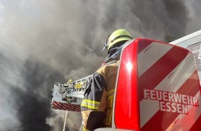 Feuerwehr Essen: FW-E: Rund alle 2 Minuten 54 Sekunden rückt die Feuerwehr Essen im Jahr 2022 zu Einsätzen aus