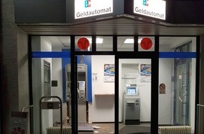 Polizeipräsidium Mittelhessen - Pressestelle Wetterau: POL-WE: Geldautomat in Nieder-Mörlen aufgesprengt