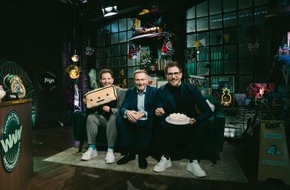 Joyn: Zocken mit Robert Habeck. Und eine Torte für Christian Lindner: Im "World Wide Wohnzimmer" geht es zur Sache