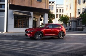 Mazda (Suisse) SA: Der brandneue Mazda CX-5: Europapremiere am Internationalen Automobil-Salon Genf 2017 - Nun hat Mazda (Suisse) SA die Preise für seinen Kompakt-Crossover bekannt gegeben.