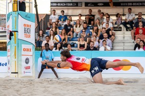 MM: Internationale Beachvolleyball-Elite schlagen erstmals in Fribourg auf
