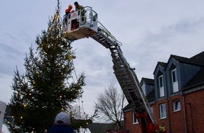 Freiwillige Feuerwehr Kranenburg: FW Kranenburg: Weihnachtsbaumaktion und Spendenaufruf