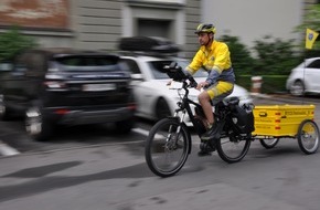 Touring Club Schweiz/Suisse/Svizzero - TCS: Aufgrund der guten Erfahrungen im vergangenen Jahr in Genf und Zürich, dehnt der TCS das Einsatzgebiet seiner eBike-Patrouille auf die beiden Städte  Lausanne und Basel aus.