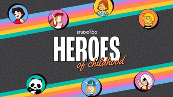 Studio 100 Media GmbH: Nostalgie trifft auf Moderne: Studio 100 International lanciert "Heroes of Childhood" YouTube-Kanal