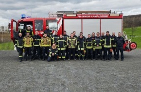 Feuerwehr Dinslaken: FW Dinslaken: Abschluss von zwei Kreis-Lehrgängen bei der Feuerwehr Dinslaken.