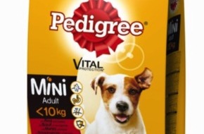 Mars Schweiz AG: Mars Suisse rappelle volontairement 1 lot de production de Pedigree Adult Mini au Boeuf 2kg croquettes pour chiens avec une date d'expiration spécifique du 12/11/2021