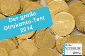 franke-media.net: Girokonto-Test 2014: Es geht auch günstig (FOTO)