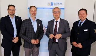 Polizei Dortmund: POL-DO: Polizeipräsident Gregor Lange empfängt den Bundesvorsitzenden des BdK Sebastian Fiedler