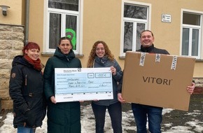 VITORI Health GmbH: VITORI unterstützt Kinder- und Jugendheim in Ranis mit weihnachtlicher Spende