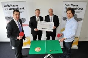 Sporthilfe: Kerner und Gutfried unterstützen Deutsche Sporthilfe (mit Bild)