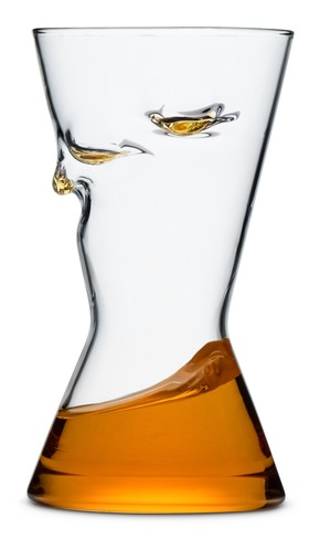 Handgemachtes Premium Whiskyglas zum Schenken und Schenken lassen