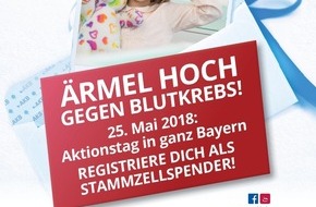 DAK-Gesundheit: DAK-Gesundheit unterstützt landesweiten Aktionstag "Bayern gegen Leukämie"