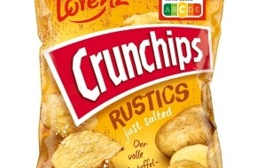 The Lorenz Bahlsen Snack-World GmbH & Co KG Germany: Presseinformation Lorenz: Neue Crunchips Sorte - Crunchips Rustics