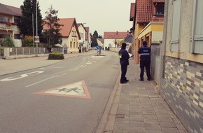 Polizeidirektion Ludwigshafen: POL-PDLU: (Schifferstadt) Start der Verkehrssicherheitswoche der Polizei Schifferstadt