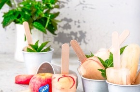 JAZZ[TM] Apfel: Sommerliche Erfrischung mit Apfel-Popsicles