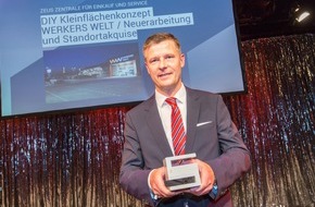 hagebau Gruppe: hagebau Einzelhandel mit Deutschen Preis für Sales Perfomance ausgezeichnet