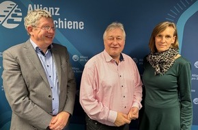 EVG Eisenbahn- und Verkehrsgewerkschaft: Martin Burkert als Vorsitzender der Allianz pro Schiene wiedergewählt