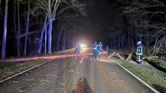 Freiwillige Feuerwehr Celle: FW Celle: 17 weitere Unwettereinsätze am Samstag zwischen 9 und 12 Uhr für die Feuerwehr Celle