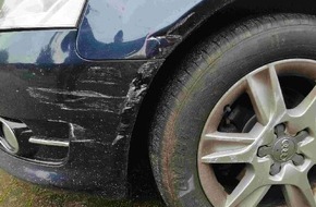 Polizeiinspektion Rotenburg: POL-ROW: ++ Unfallflucht auf dem Edeka-Parkplatz - Polizei bittet um Hinweise ++
